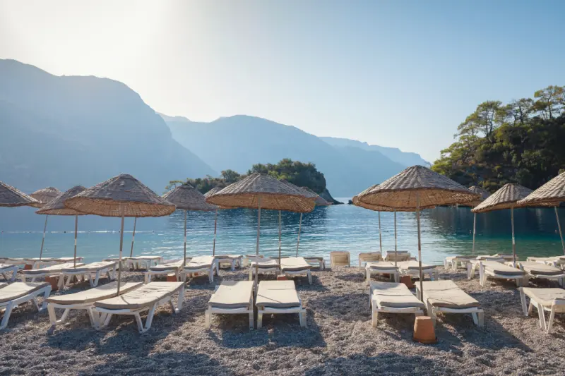 Ölüdeniz plajı Fethiye Muğla